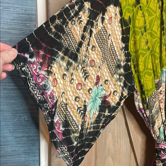 Multicolor Women's Robe - Picture 2 of 3